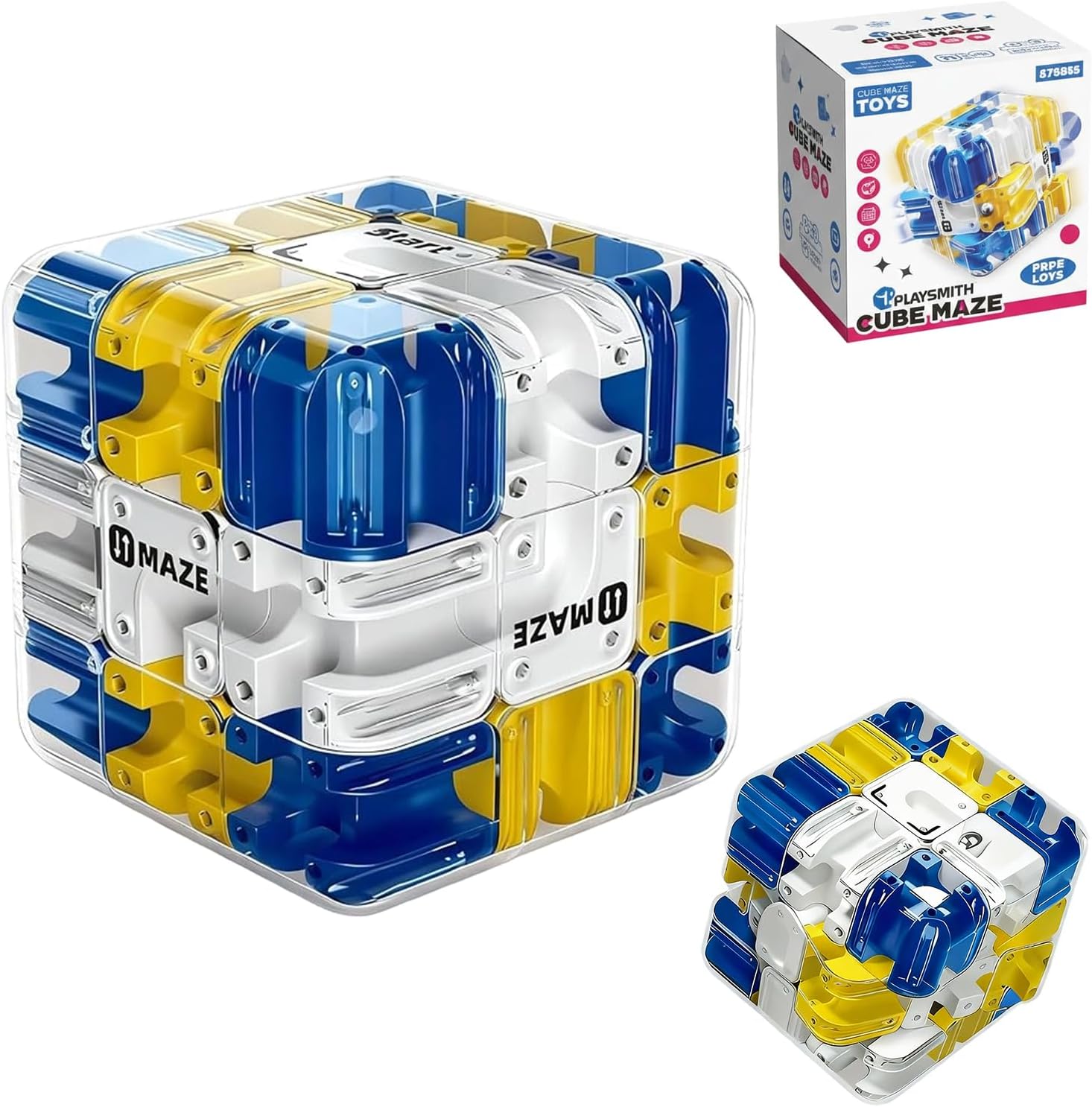 Large Labyrinth 3D Puzzle Cube