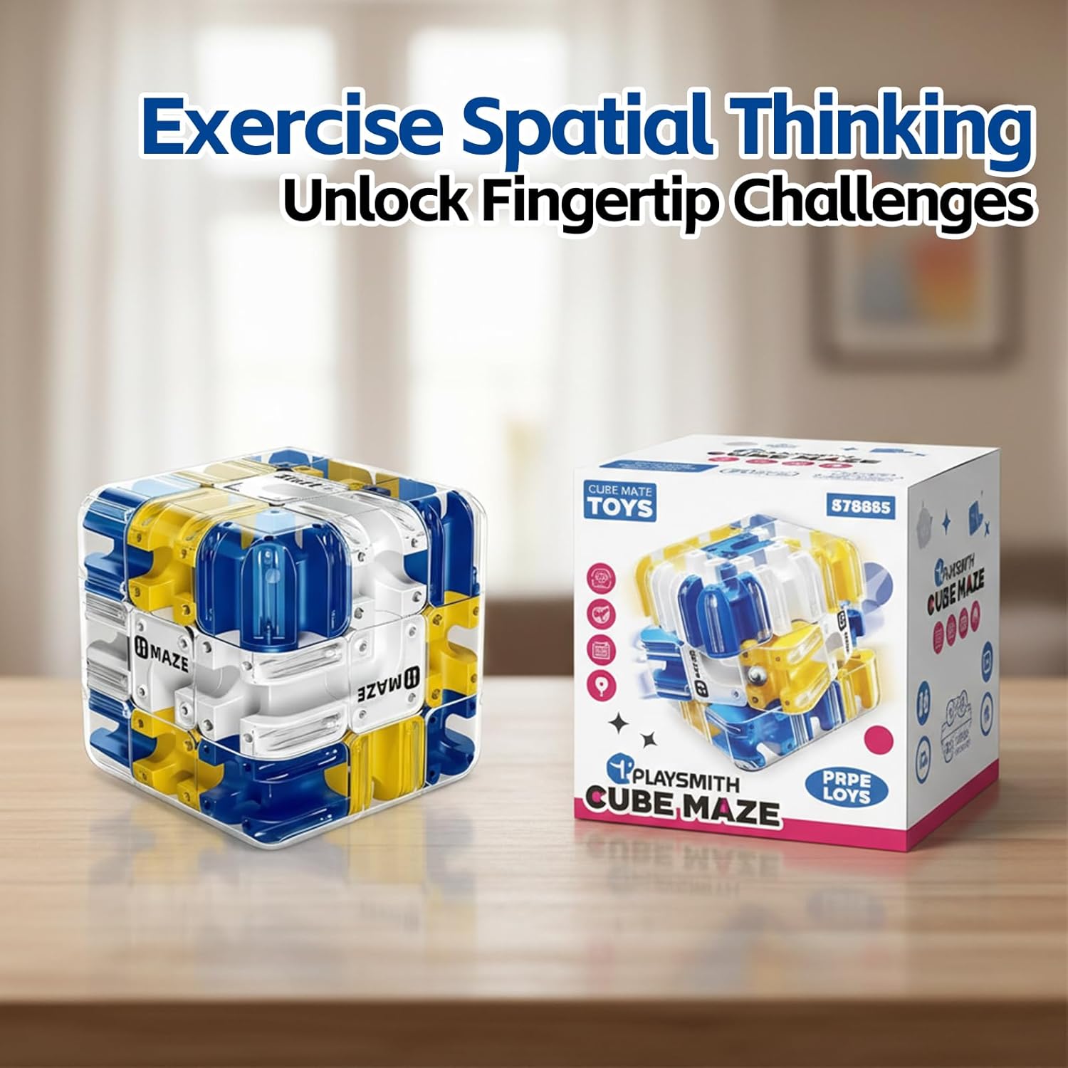 Large Labyrinth 3D Puzzle Cube